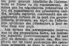 Articles de presse - Le Petit Journal du 16 Juillet 1917 - Pour nos prisonniers
