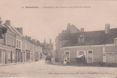 Bonnétable - Carrefour des Noës et rue Félicité Gallois