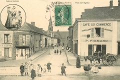 La Bazoge - Rue de l'Eglise