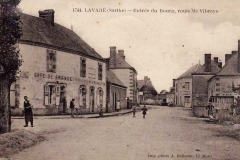 Lavaré - Entrée du Bourg, route de Vibraye