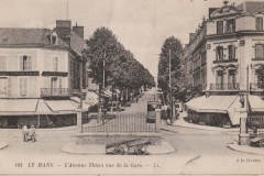 Le Mans - L'Avenue Thiers vue de la Gare