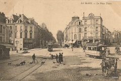 Le Mans - La Place Thiers