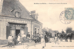 Saint Biez en Belin - Entrée par la route d'Ecommoy