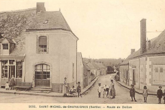 Saint Michel de Chavaignes - Route de Dollon