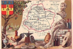Cartes et plans - Département de la Sarthe - Vue 03 (Sylvine Deramaix Vitry)