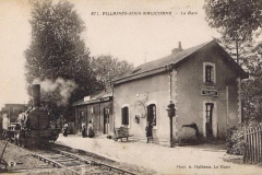 Villaines sous Malicorne - La Gare