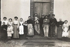 Beillé - Groupes - Réunions de famille - Famille AUBIER-PELTIER - Vers 1911 (Véronique Serve-Catelin)