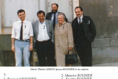 La Quinte - Groupes - Réunions de famille - Famille ROUSIER (Raymond Rousier)