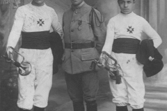 Militaires - Soldats - PIERCON Léon - Avec ses frères René et Jean - 1919 (Françoise Lebreton)