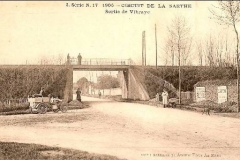 Circuit de la Sarthe 1906 - Sortie de Vibraye