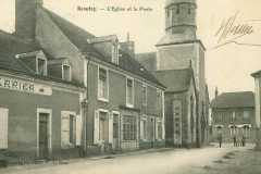 Beaufay - L'Eglise et la Poste