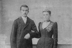 Juigné sur Sarthe - Mariage - BAILLIF René, Louis et NAVEAU Angèle, Augustine - 29 avril 1899 - Vue 01 (Nicole Jouanneau)