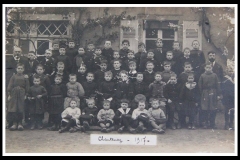 Chantenay Villedieu - Groupes - Photos de classe - LEVEAU Gustave, Louis en haut au milieu - Mon grand père - 1917 - Vue 01 (Sylvie Leveau)