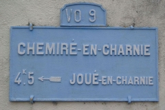 Chemiré en Charnie - Plaque de cocher - Joué en Charnie (Marie-Yvonne Mersanne)