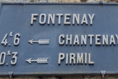 Fontenay sur Vègre - Plaque de cocher - Chantenay - Pirmil (Marie-Yvonne Mersanne)