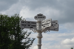 Forêt de Bercé - Plaque de cocher - Rond de Volumiers - Ligne de Croix Gorgeas - Thoiré sur Dinan - Ligne de Chahaignes - Rond du Clocher (Marie-Yvonne Mersanne)