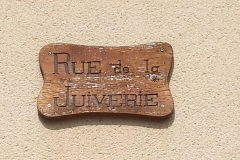 Mamers - Plaque de rue - Rue de la Juiverie (Fabienne Germain)