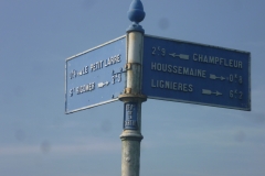 Saint Rigomer des Bois - Plaque de cocher - Le Petit Larre - Saint Rigomer - Champfleur - Houssemaine - Lignières (Gwéna Tireau)