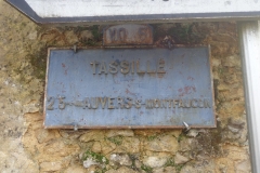 Tassillé - Plaque de cocher - Auvers sous Montfaucon (Marie-Yvonne Mersanne)