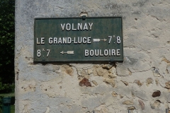 Volnay - Plaque de cocher - Le Grand Lucé - Bouloire (Source Internet, Yodaspirine)