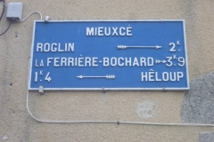 Zone 61 - Mieuxcé - Plaque de cocher - Roglin - La Ferrière Bochard - Hêloup (Gwéna Tireau)