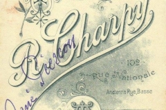 Le Mans - Affiches, enseignes, logos et pubs - Photographie R. CHARPY - 1905