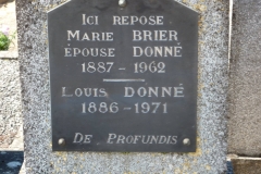 Mareil sur Loir - Cimetière - DONNE Louis et BRIER Marie 02 (Loïc Prémartin)