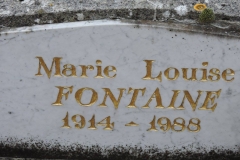 Villaines sous Lucé - Cimetière - FONTAINE Marie-Louise 1914-1988 (Chantale Vieux)
