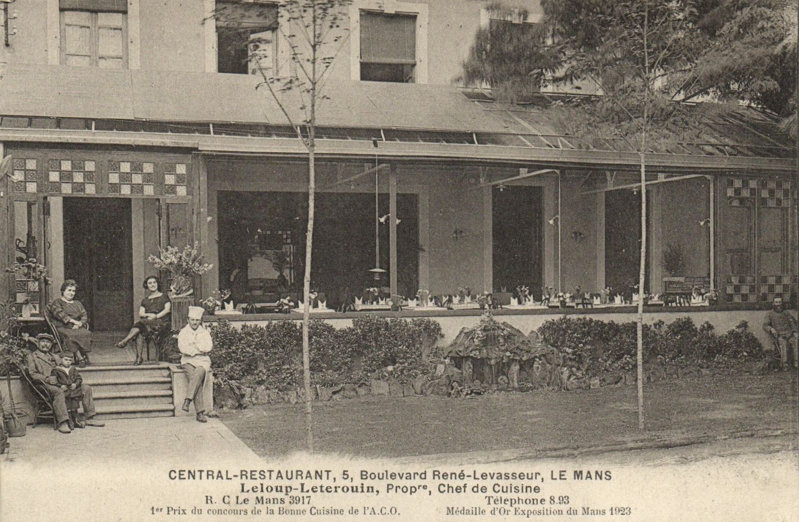 Le Mans - Central Restaurant - 5 boulevard René Levasseur - Leloup Leterouin