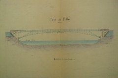 Fillé - Le pont Harel de la Noë datant de la fin du XIXème siècle - Cette forme de pont a la particularité de ne pas avoir de piles dans la rivière (Philippe Gondard)