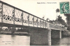 Spay - Le conseil municipal demande en 1880 la construction d'un pont - Après diverses tergiversions, le pont est ouvert en 1890 (Philippe Gondard)