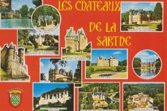 Cartes postales - Les Châteaux de la Sarthe (Janine Laval)