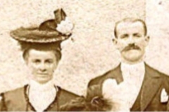 Brains sur Gée - Couples et familles - DORE Ernest, Edouard et LEQUESME Joséphine - 28 juillet 1908 (Sylvie Leveau)