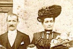 Brains sur Gée - Couples et familles - DORE Gustave et FISSON Marie-Louise - 1908 (Sylvie Leveau)