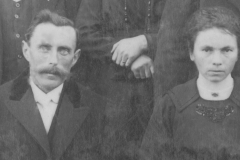 Couples et familles - LANDAIS Victor et NERDEUX Yvonne - 1921 (Sylvie Leveau)