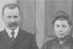 Couples et familles - LEVEAU Gustave, Louis et LANDAIS Marie-Augustine - Mes arrière grands parents - 1921 (Sylvie Leveau)