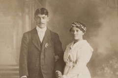 Villaines la Carelle - Couples et familles - BOULAY Ferdinand et GUILBERT Marie - 1919 (Romain Christopher Guillaume Lépine)