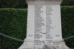 Chemiré le Gaudin - Monument commémoratif - A ses enfants morts pour la France - Vue 02