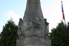 Le Mans en 2010 - Monument commémoratif - Avenue de la Libération - La Sarthe à ses enfants morts pour la France - Vue 01 (Sylvie Leveau)