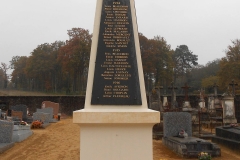 Lombron - Monument commémoratif - Aux enfants de Lombron morts pour la patrie - Années 1914-15-16 - Vue 01 (Romain Christopher Guillaume Lépine)