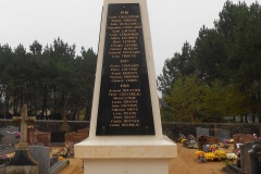 Lombron - Monument commémoratif - Aux enfants de Lombron morts pour la patrie - Années 1916-17-18 - Vue 01 (Romain Christopher Guillaume Lépine)