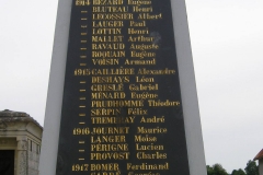 Semur en Vallon - Monument commémoratif - Monument aux morts 1914-1918 et Algérie 1952-1962 - Vue 01 (Michel Rogerie)
