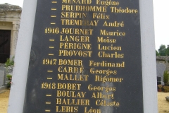 Semur en Vallon - Monument commémoratif - Monument aux morts 1914-1918 et Algérie 1952-1962 - Vue 02 (Michel Rogerie)