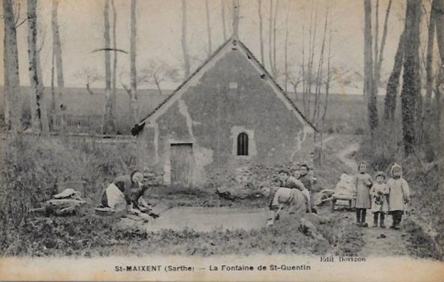 Saint Maixent - La Fontaine de Saint Quentin