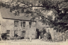 Brûlon - Maison où est né Claude Chappe, inventeur du Télégraphe aérien (1763-1805)