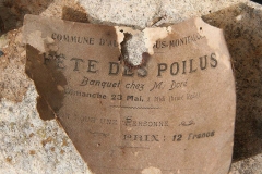 Vieux papiers - Ancien billet retrouvé sous une poutre à Auvers sous Montfaucon chez mes arrière grands parents (Sylvie Leveau)