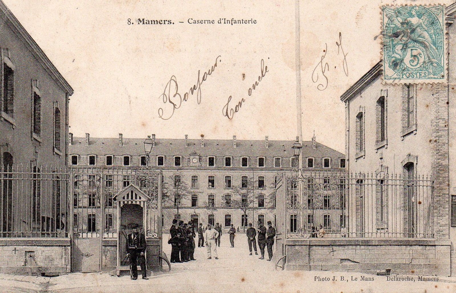 Mamers - Militaires - Casernes - Caserne d'Infanterie