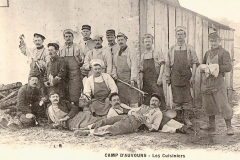 Champagné - Militaires - Casernes - Le camp d'Auvours - Les Cuisiniers