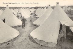 Champagné - Militaires - Casernes - Le camp d'Auvours - Les Tentes - Vue d'ensemble