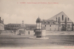 Le Mans - Militaires - Casernes - Caserne Cavaignac (26ème d'Artillerie) - Place de la Mission